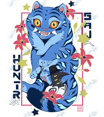 Demon Hunters DTF Transfer – Various Designs & Sizes, Heat Press Ready