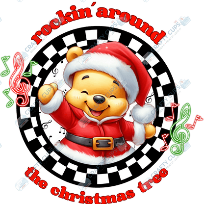 Rockin’ Around the Christmas Tree DTF Transfers (4"–10")