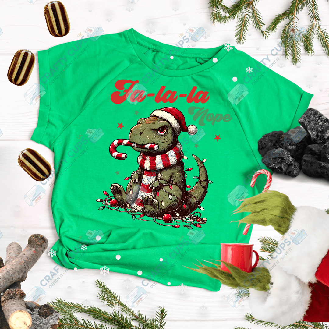 Grumpy Christmas Animals DTF Transfer – Funny Festive Holiday Print