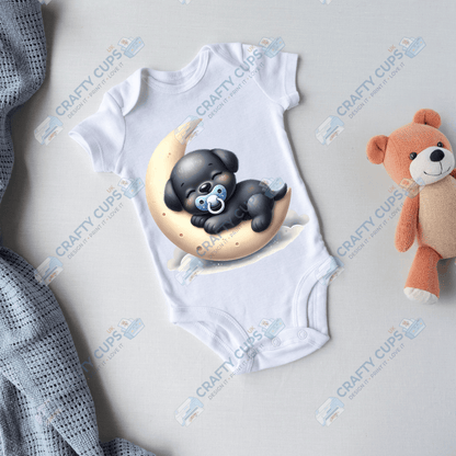 Cute Puppy DTF Transfers – Adorable Baby & Kids Designs (4"–10")