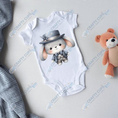 Cute Bunnies DTF Transfers – Adorable Designs for Babies & Kids (4"–10")