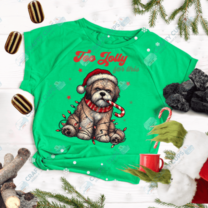 Grumpy Christmas Animals DTF Transfer – Funny Festive Holiday Print