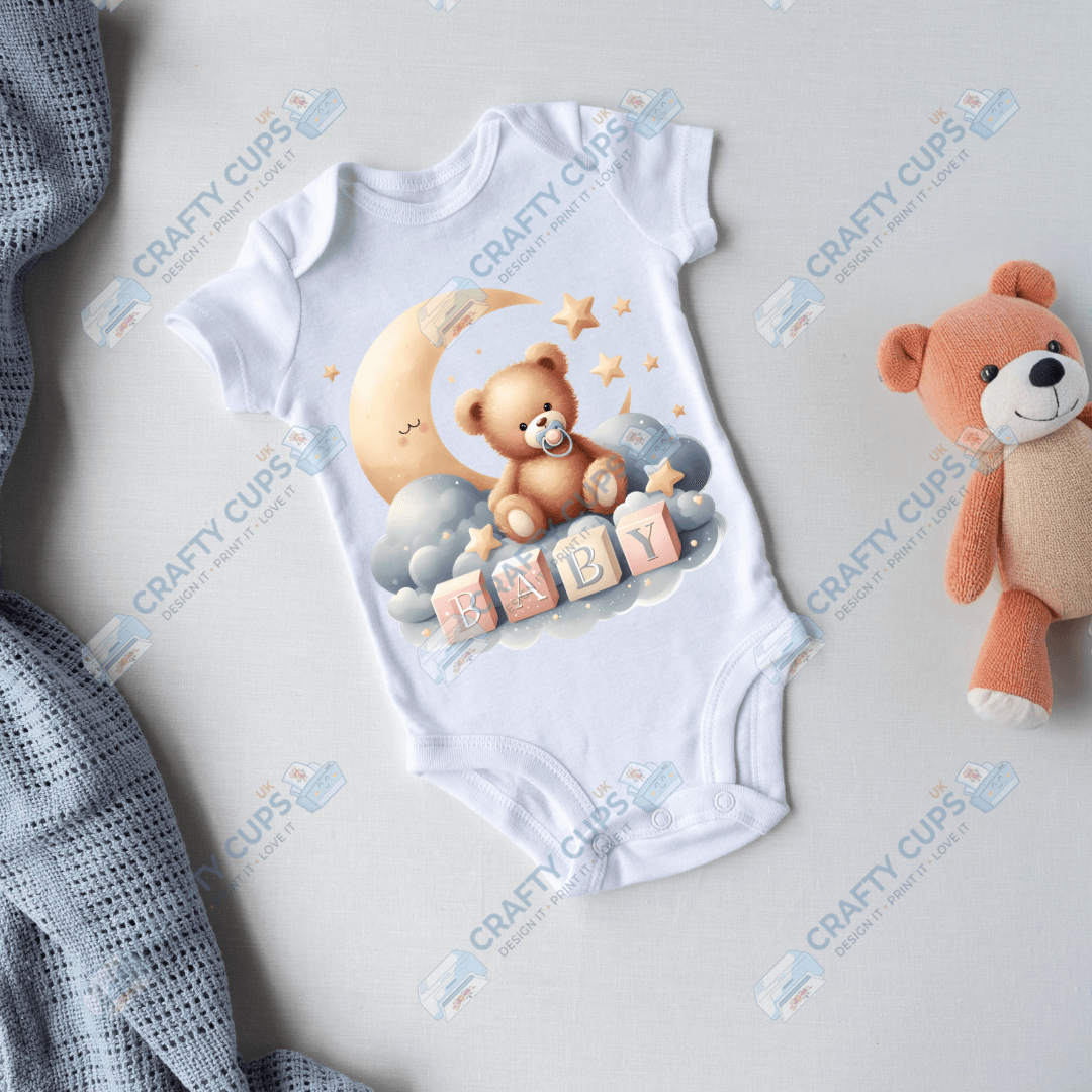 Cute Bears DTF Transfers – Adorable Baby & Kids Designs (4"–10")
