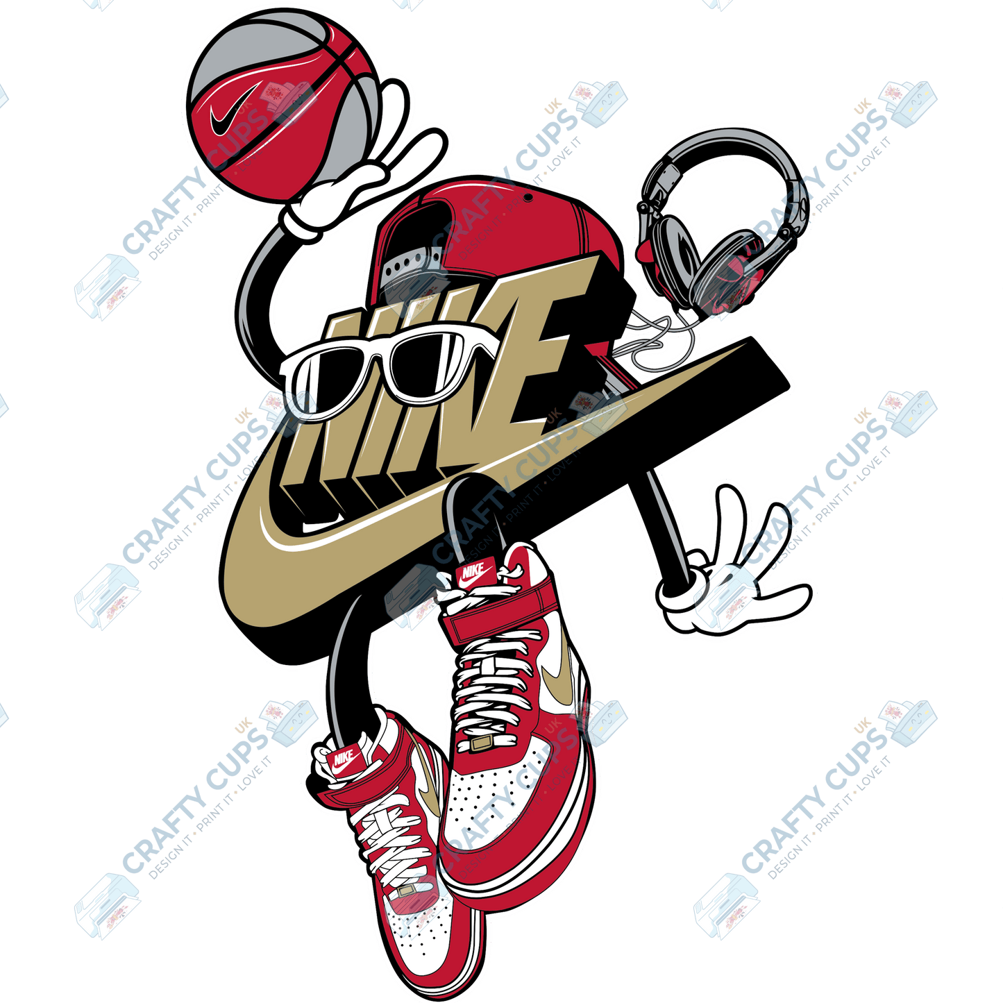 Sports DTF Transfer – Various Designs & Sizes, Heat Press Ready