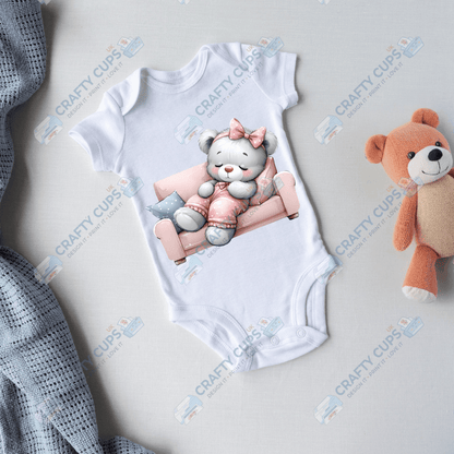 Cute Bears DTF Transfers – Adorable Baby & Kids Designs (4"–10")