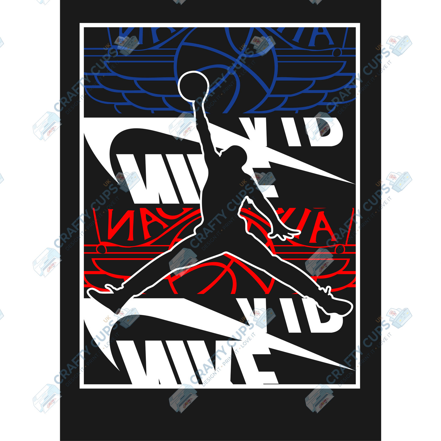 Sports DTF Transfer – Various Designs & Sizes, Heat Press Ready