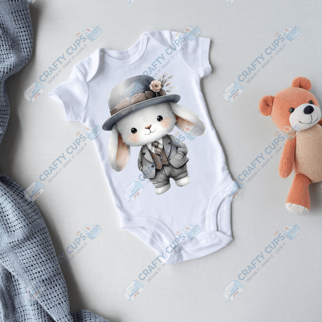 Cute Bunnies DTF Transfers – Adorable Designs for Babies & Kids (4"–10")