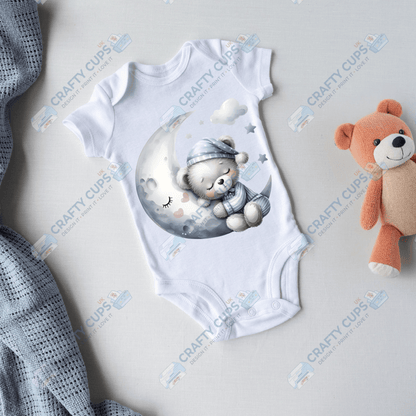 Cute Bears DTF Transfers – Adorable Baby & Kids Designs (4"–10")