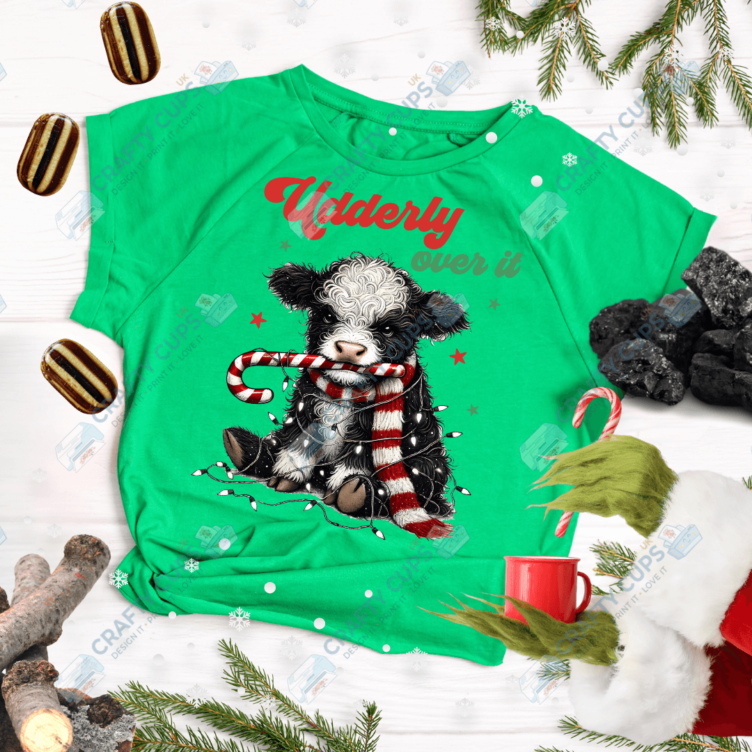 Grumpy Christmas Animals DTF Transfer – Funny Festive Holiday Print