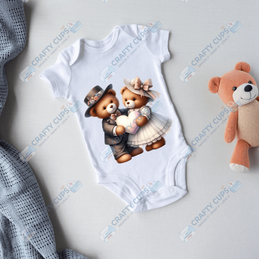 Cute Bears DTF Transfers – Adorable Baby & Kids Designs (4"–10")