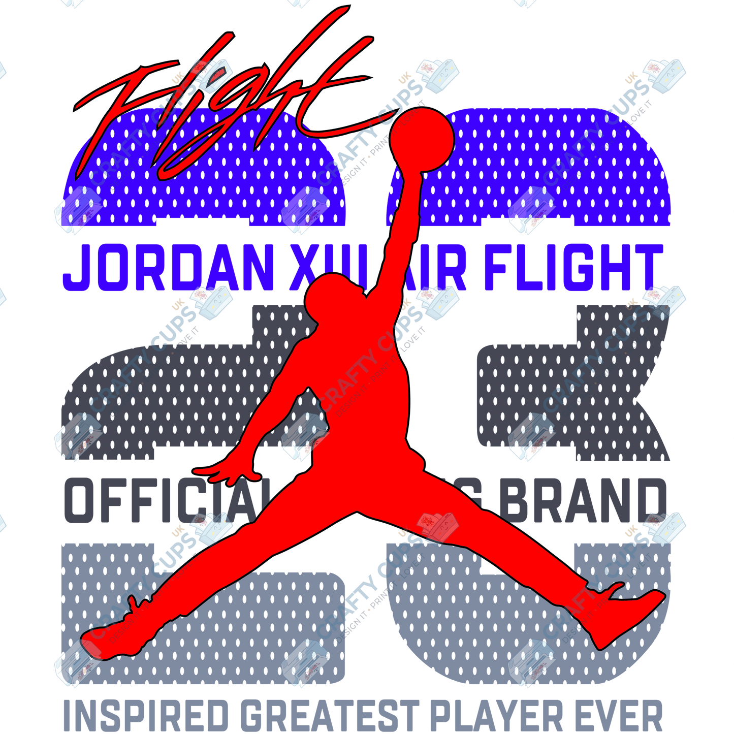 Sports DTF Transfer – Various Designs & Sizes, Heat Press Ready