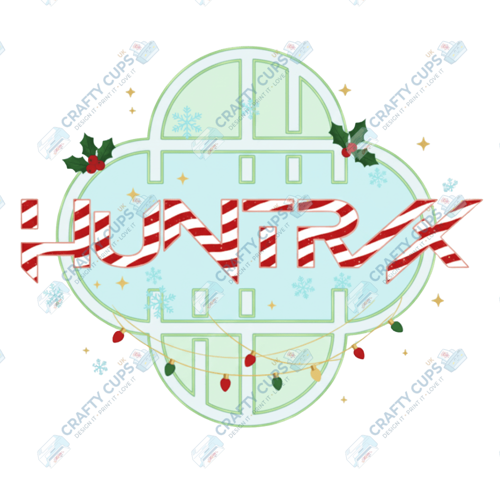 Christmas Demon Hunters DTF Transfer – Festive Anime Style, Various Sizes & Designs, Heat Press Ready