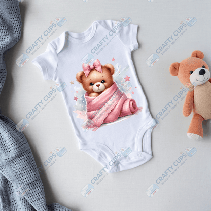 Cute Bears DTF Transfers – Adorable Baby & Kids Designs (4"–10")