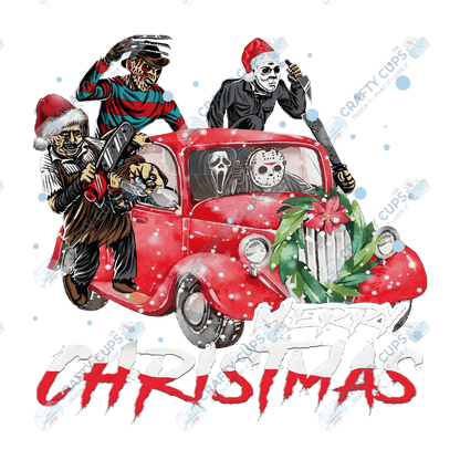 Creepy Christmas DTF Prints – Dark Festive Transfers, Ready to Press