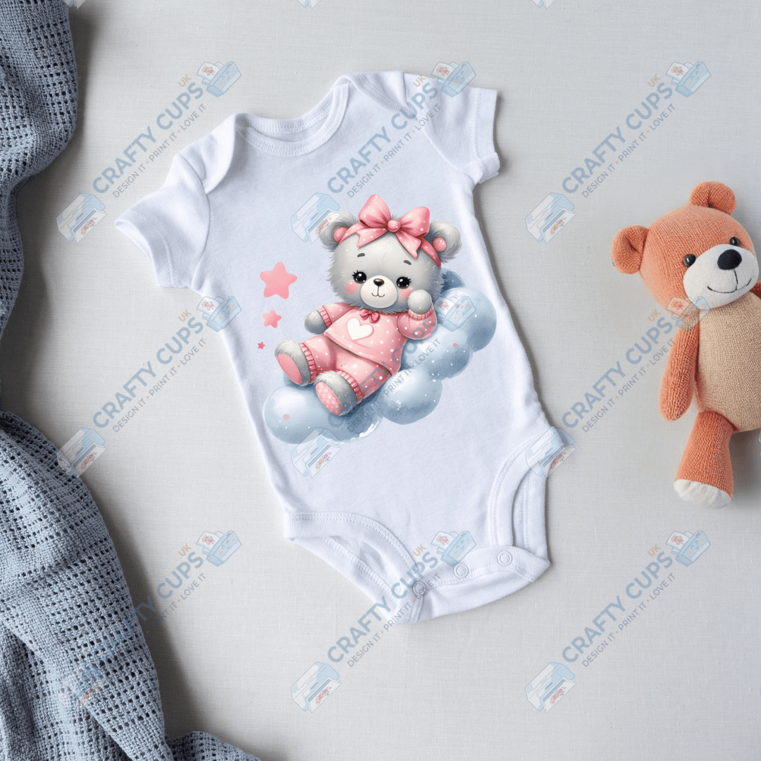 Cute Bears DTF Transfers – Adorable Baby & Kids Designs (4"–10")