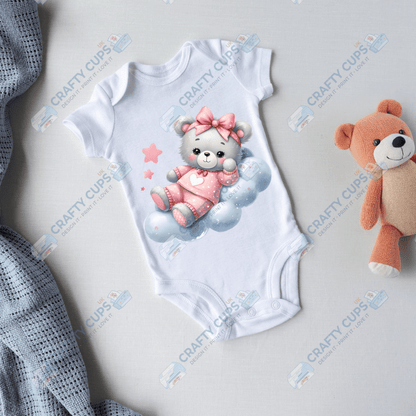 Cute Bears DTF Transfers – Adorable Baby & Kids Designs (4"–10")