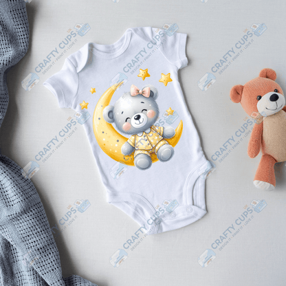 Cute Bears DTF Transfers – Adorable Baby & Kids Designs (4"–10")