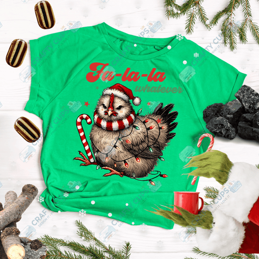 Grumpy Christmas Animals DTF Transfer – Funny Festive Holiday Print