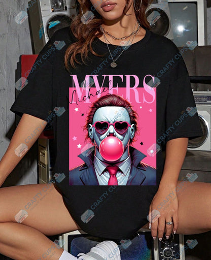 Pink Horror DTF Designs – Horror Merch Prints, Gothic DTF Transfers & Dark Apparel Art
