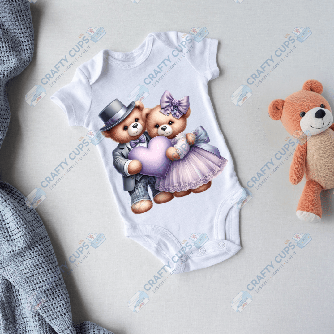 Cute Bears DTF Transfers – Adorable Baby & Kids Designs (4"–10")