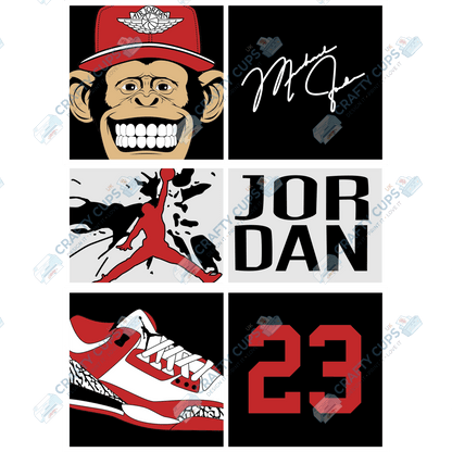 Sports DTF Transfer – Various Designs & Sizes, Heat Press Ready