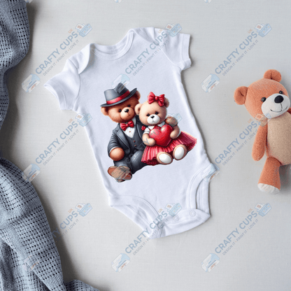 Cute Bears DTF Transfers – Adorable Baby & Kids Designs (4"–10")