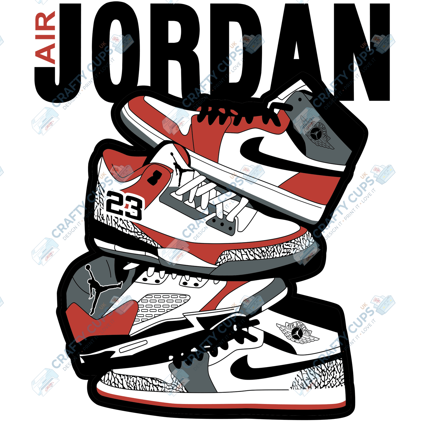 Sports DTF Transfer – Various Designs & Sizes, Heat Press Ready