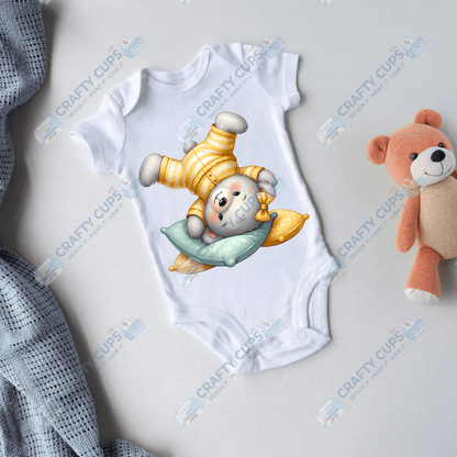 Cute Bears DTF Transfers – Adorable Baby & Kids Designs (4"–10")