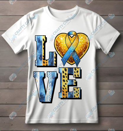 Down Syndrome Awareness DTF Designs – Support & Inclusion Prints for DTF Apparel