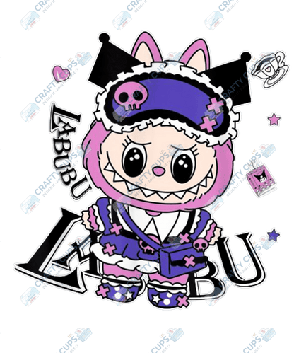 Chibi Monsters DTF Transfer – Cute Anime Style Various Sizes & Designs