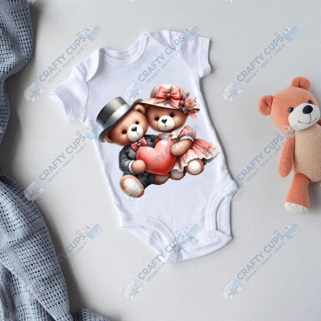 Cute Bears DTF Transfers – Adorable Baby & Kids Designs (4"–10")