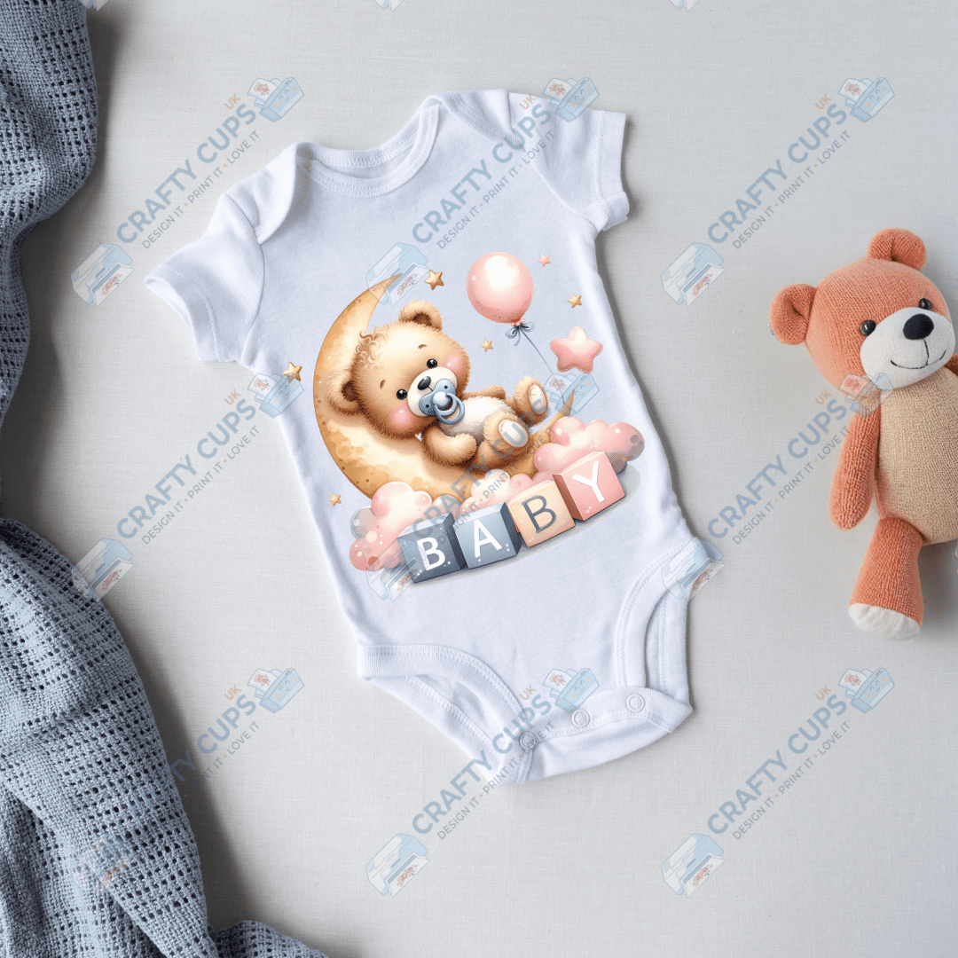 Cute Bears DTF Transfers – Adorable Baby & Kids Designs (4"–10")