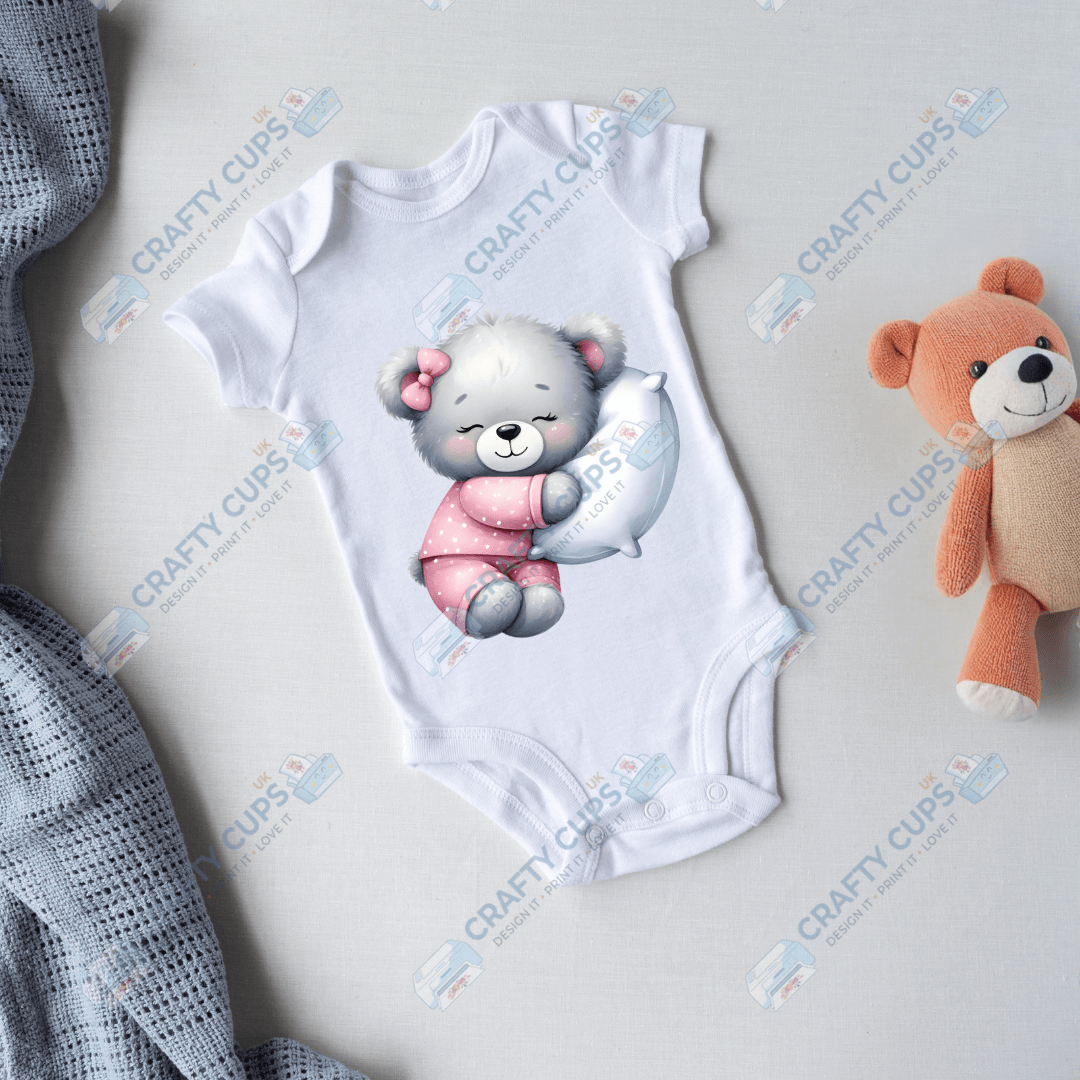 Cute Bears DTF Transfers – Adorable Baby & Kids Designs (4"–10")
