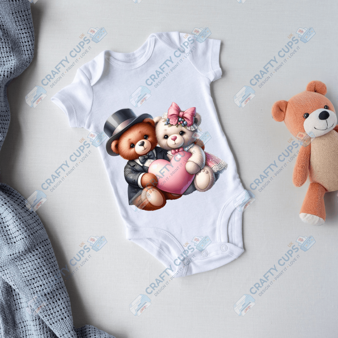 Cute Bears DTF Transfers – Adorable Baby & Kids Designs (4"–10")