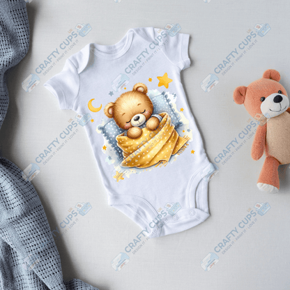 Cute Bears DTF Transfers – Adorable Baby & Kids Designs (4"–10")