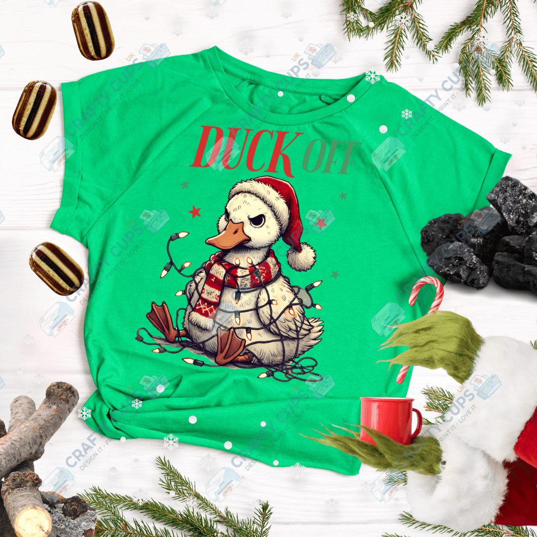 Grumpy Christmas Animals DTF Transfer – Funny Festive Holiday Print