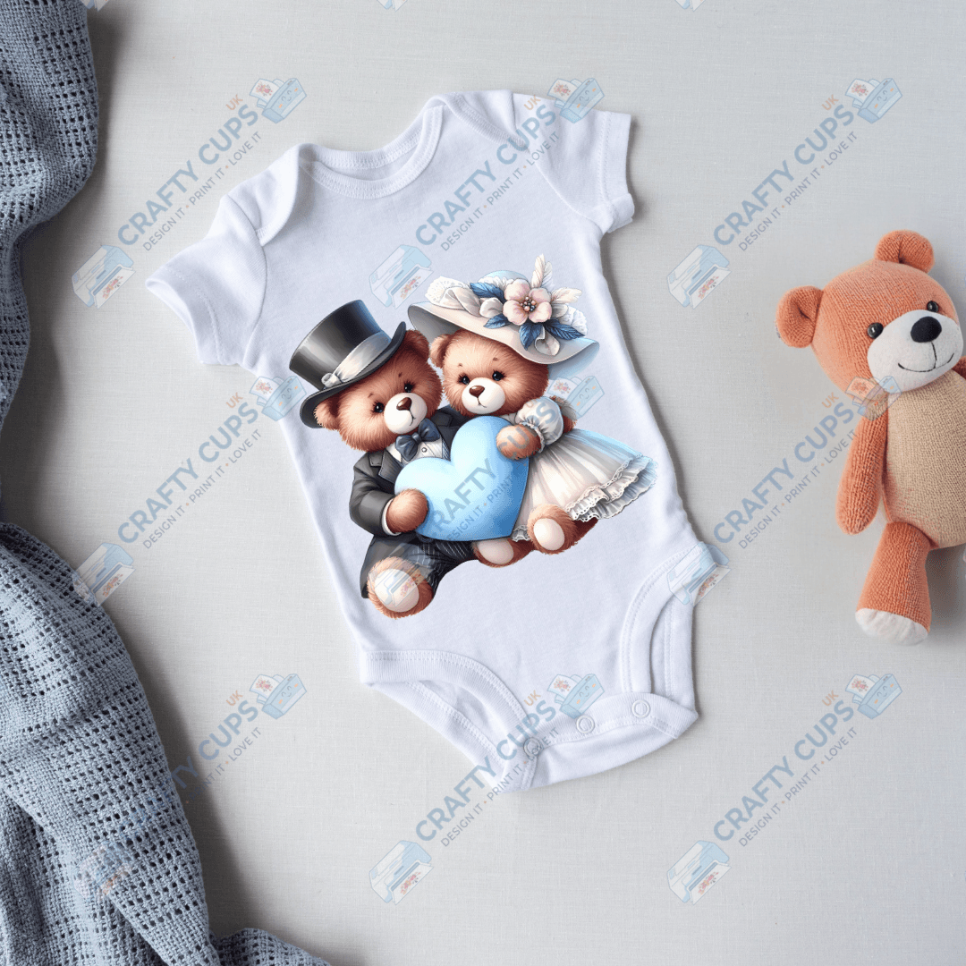 Cute Bears DTF Transfers – Adorable Baby & Kids Designs (4"–10")