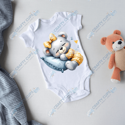 Cute Bears DTF Transfers – Adorable Baby & Kids Designs (4"–10")