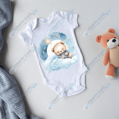 Cute Bears DTF Transfers – Adorable Baby & Kids Designs (4"–10")