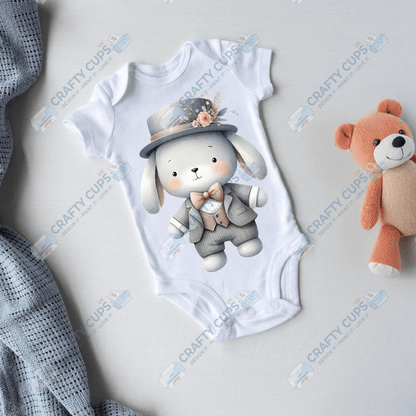 Cute Bunnies DTF Transfers – Adorable Designs for Babies & Kids (4"–10")