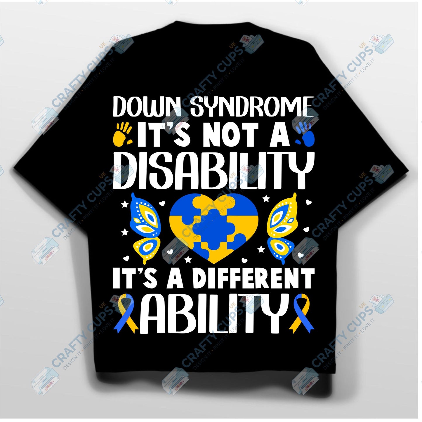 Down Syndrome Awareness DTF Designs – Support & Inclusion Prints for DTF Apparel