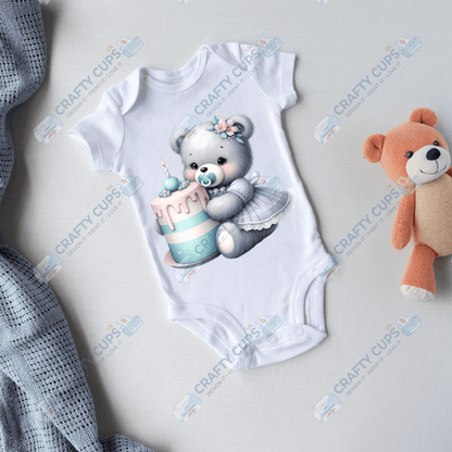Cute Bears DTF Transfers – Adorable Baby & Kids Designs (4"–10")