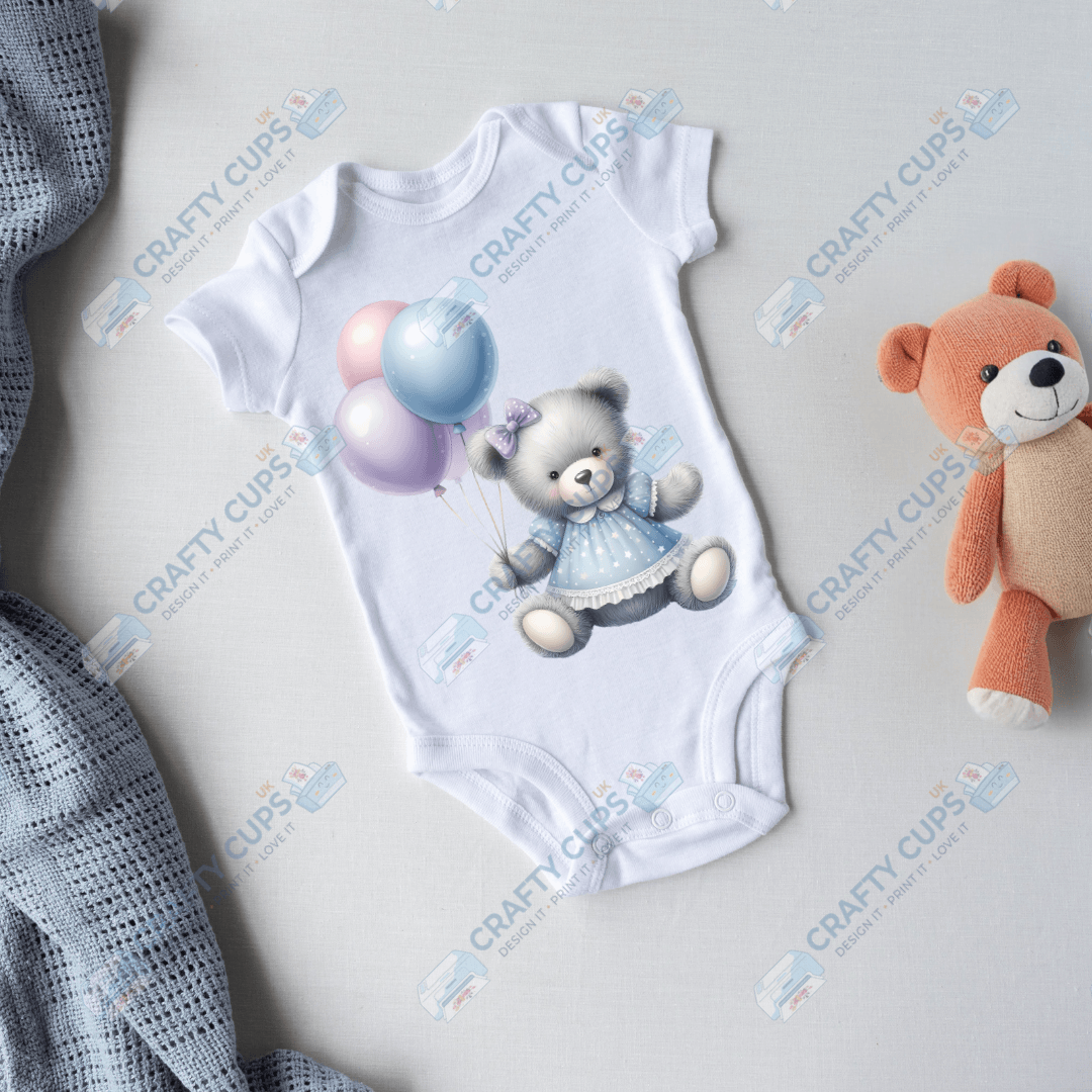 Cute Bears DTF Transfers – Adorable Baby & Kids Designs (4"–10")