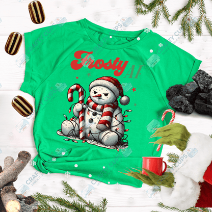 Grumpy Christmas Animals DTF Transfer – Funny Festive Holiday Print