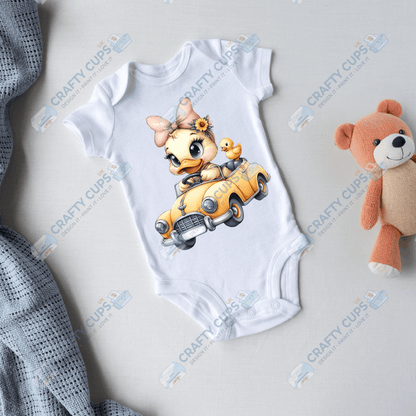 Cute Ducklings DTF Transfers – Adorable Baby & Kids Designs (4"–10")