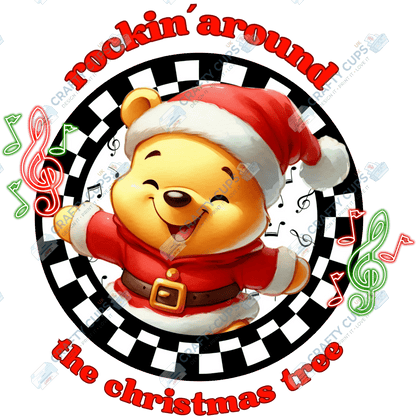 Rockin’ Around the Christmas Tree DTF Transfers (4"–10")
