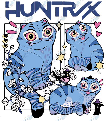 Demon Hunters DTF Transfer – Various Designs & Sizes, Heat Press Ready