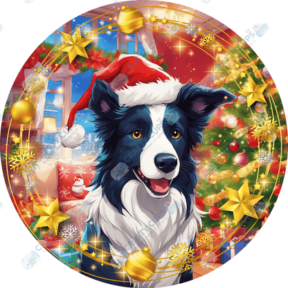 Christmas Dog Breeds DTF Transfer – Exclusive Secret Sub Design | Various Sizes – Crafty Cups UK