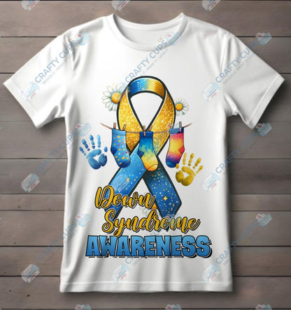 Down Syndrome Awareness DTF Designs – Support & Inclusion Prints for DTF Apparel