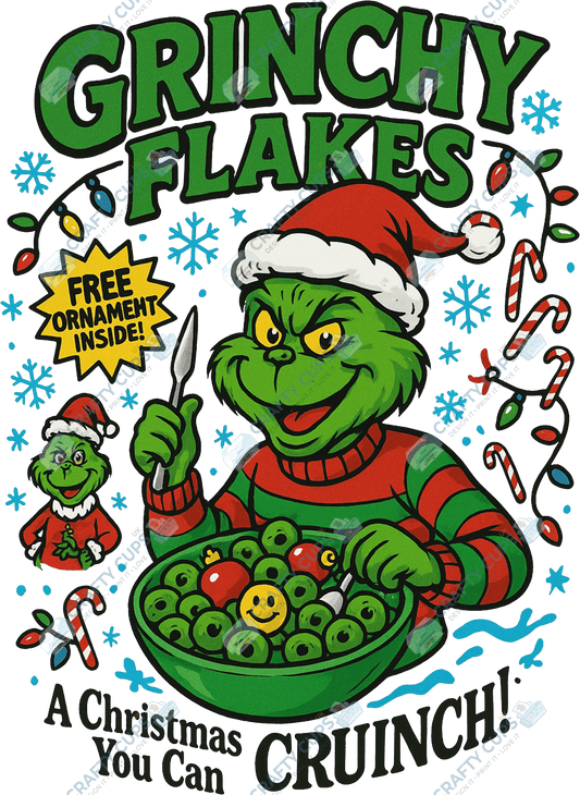 Christmas Cereal DTF Transfers – Fun Holiday Designs (4"–10")